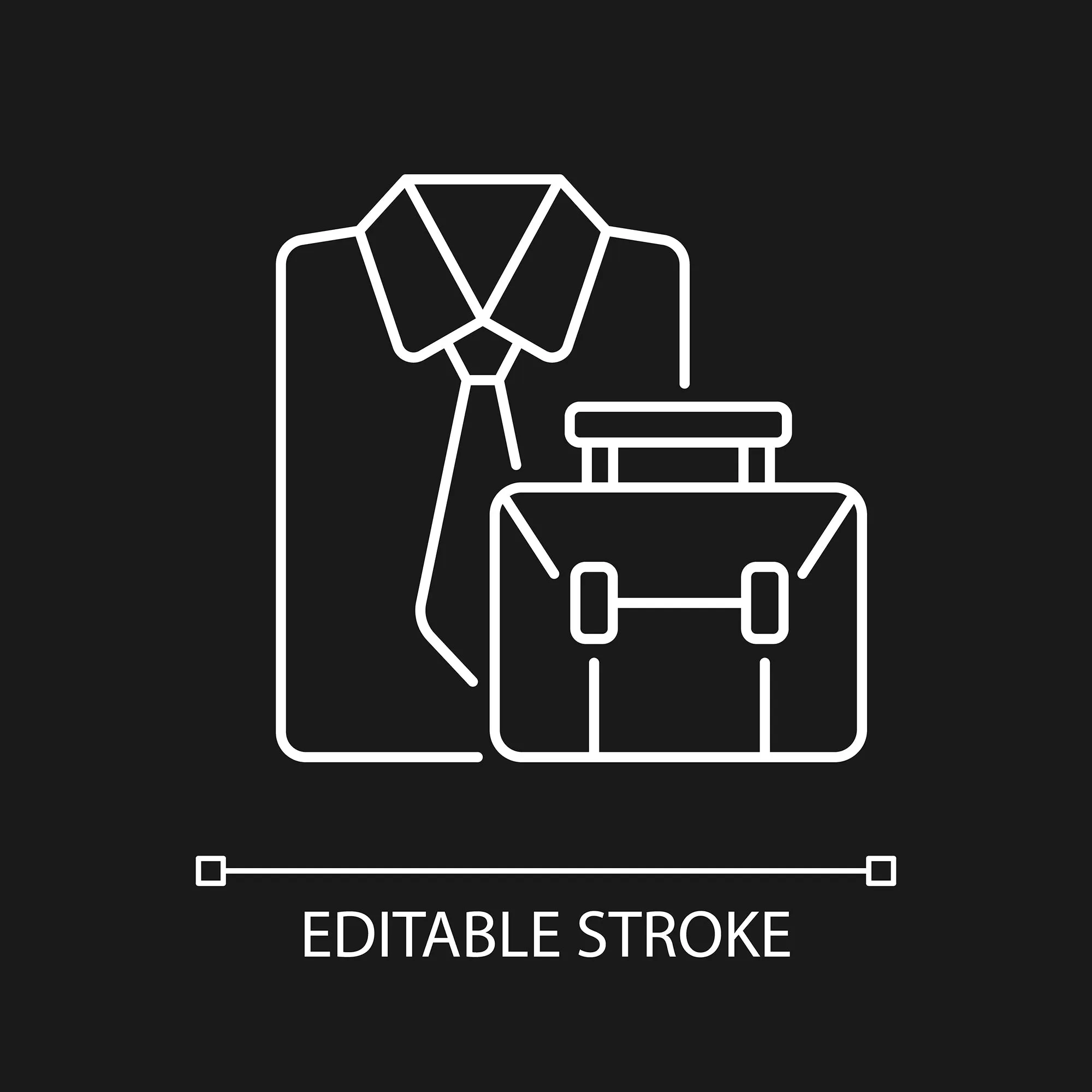 Everyday routine linear icons set for dark and light mode set