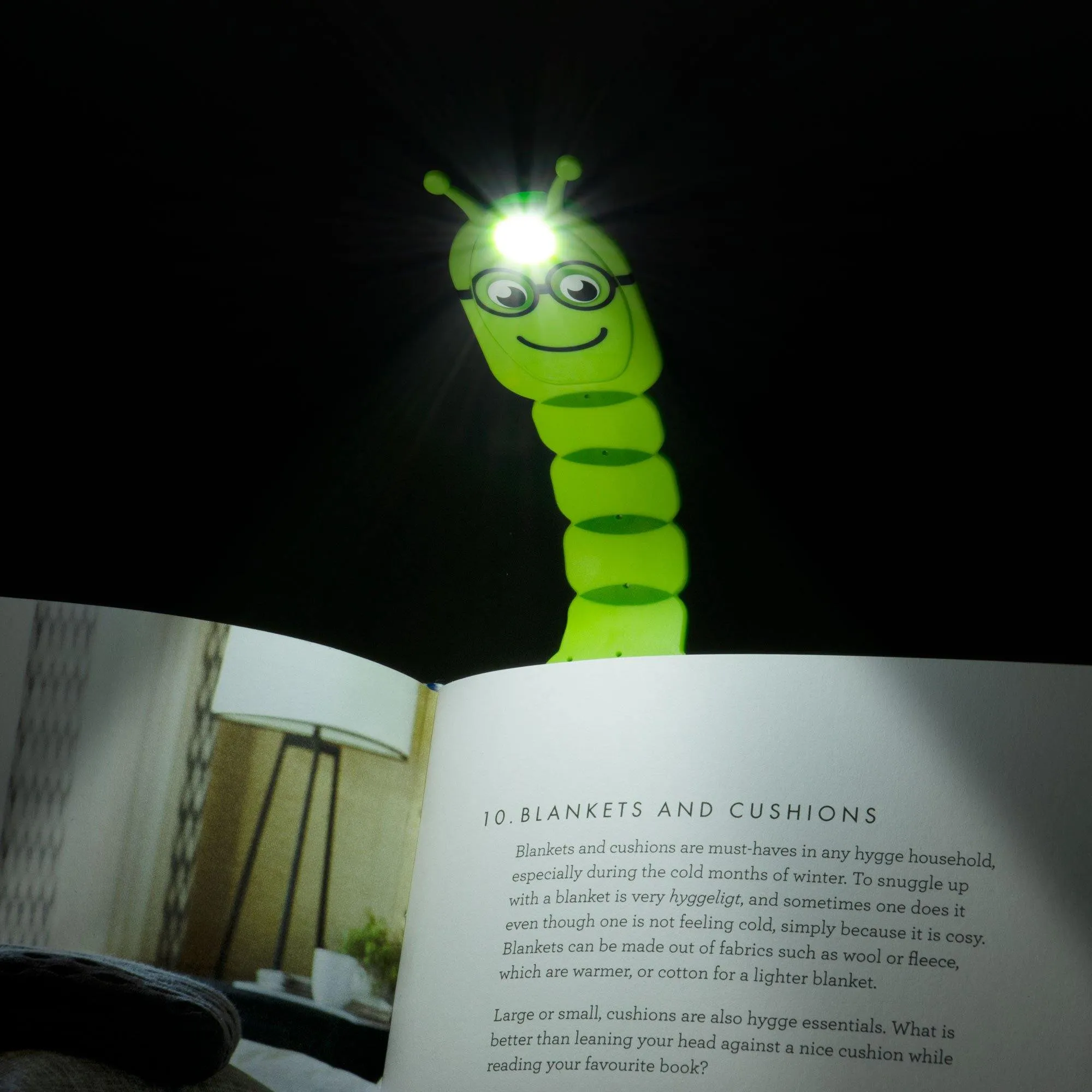 Flexilight Bookworm Book Light (Green)