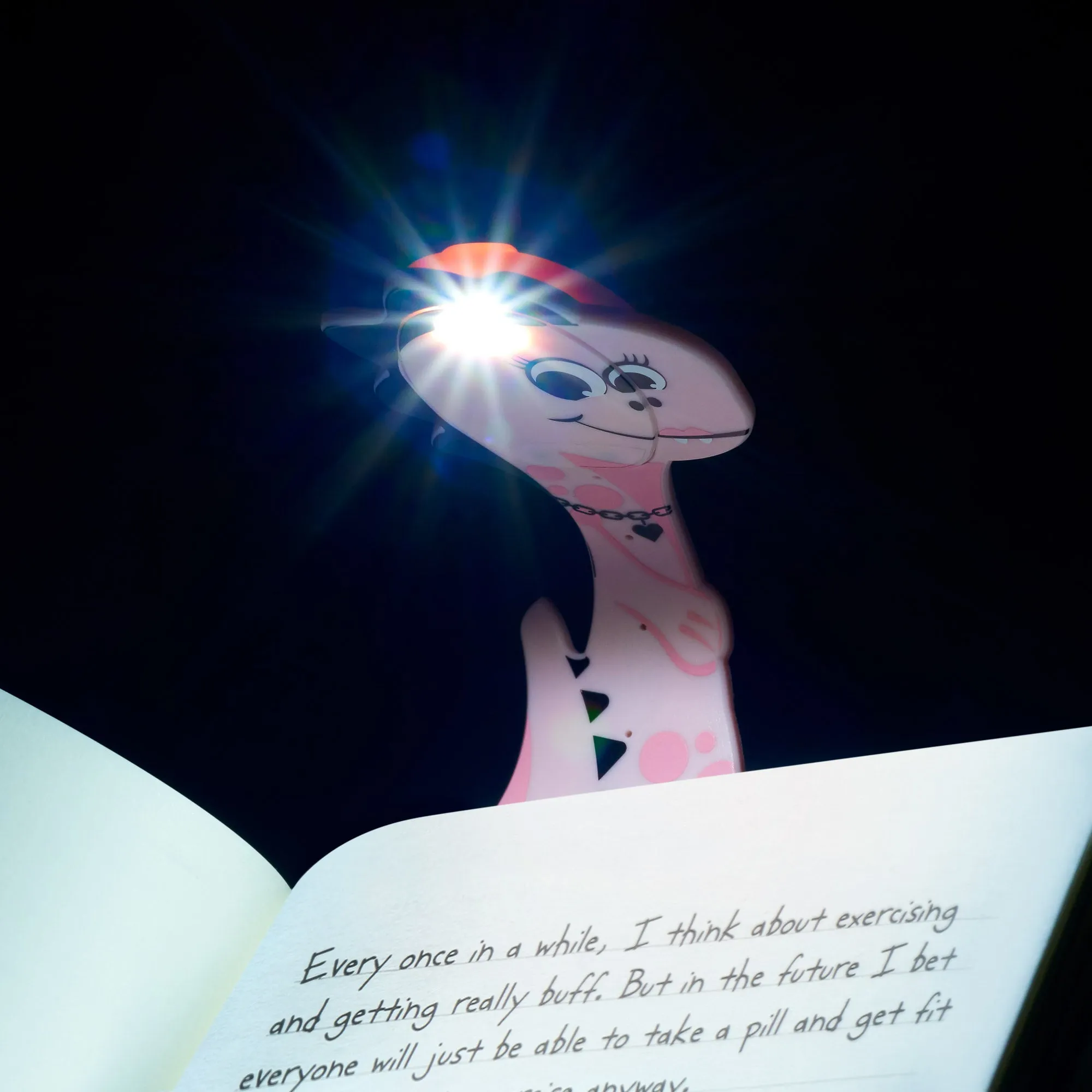 Flexilight Pal Book Light (Dinosaur Pink)