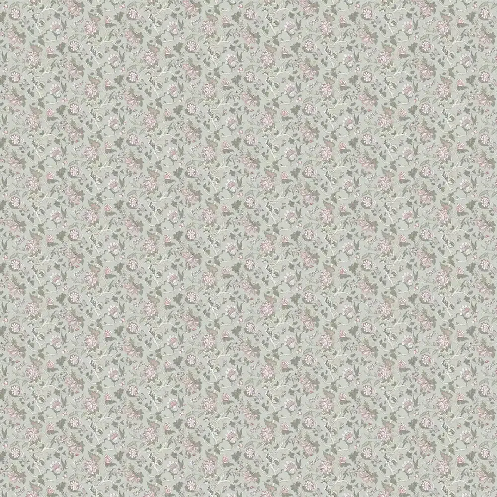 Gardenia Design Wallpaper Roll in Light Green Color