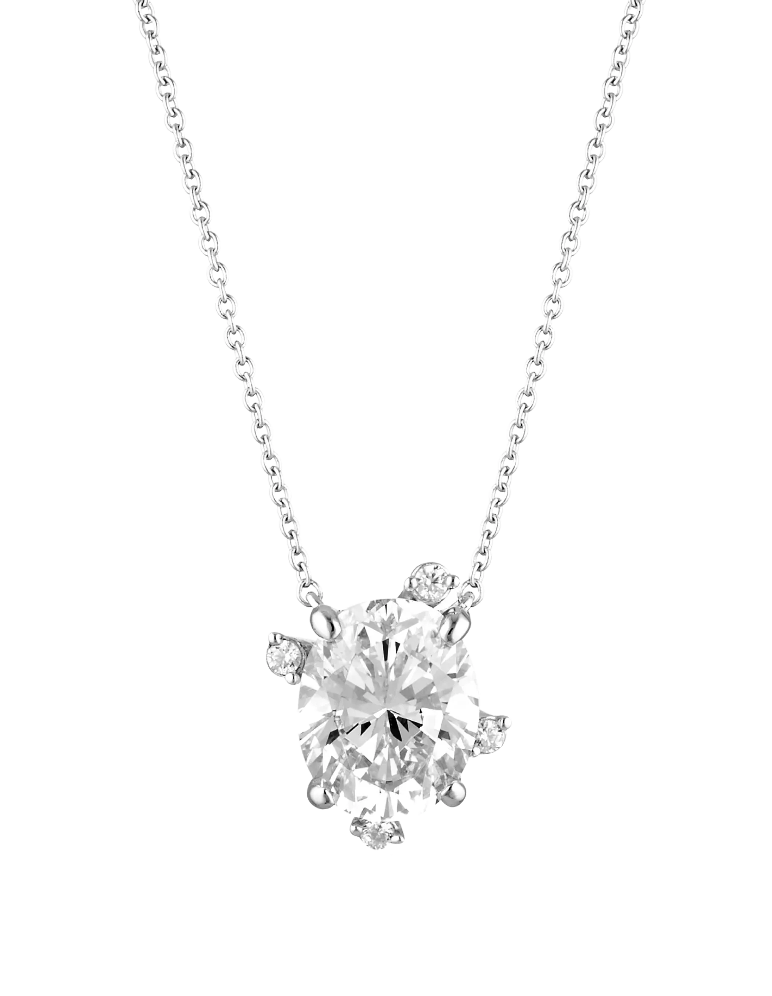 Georgini Aurora Southern Lights Necklace - Silver