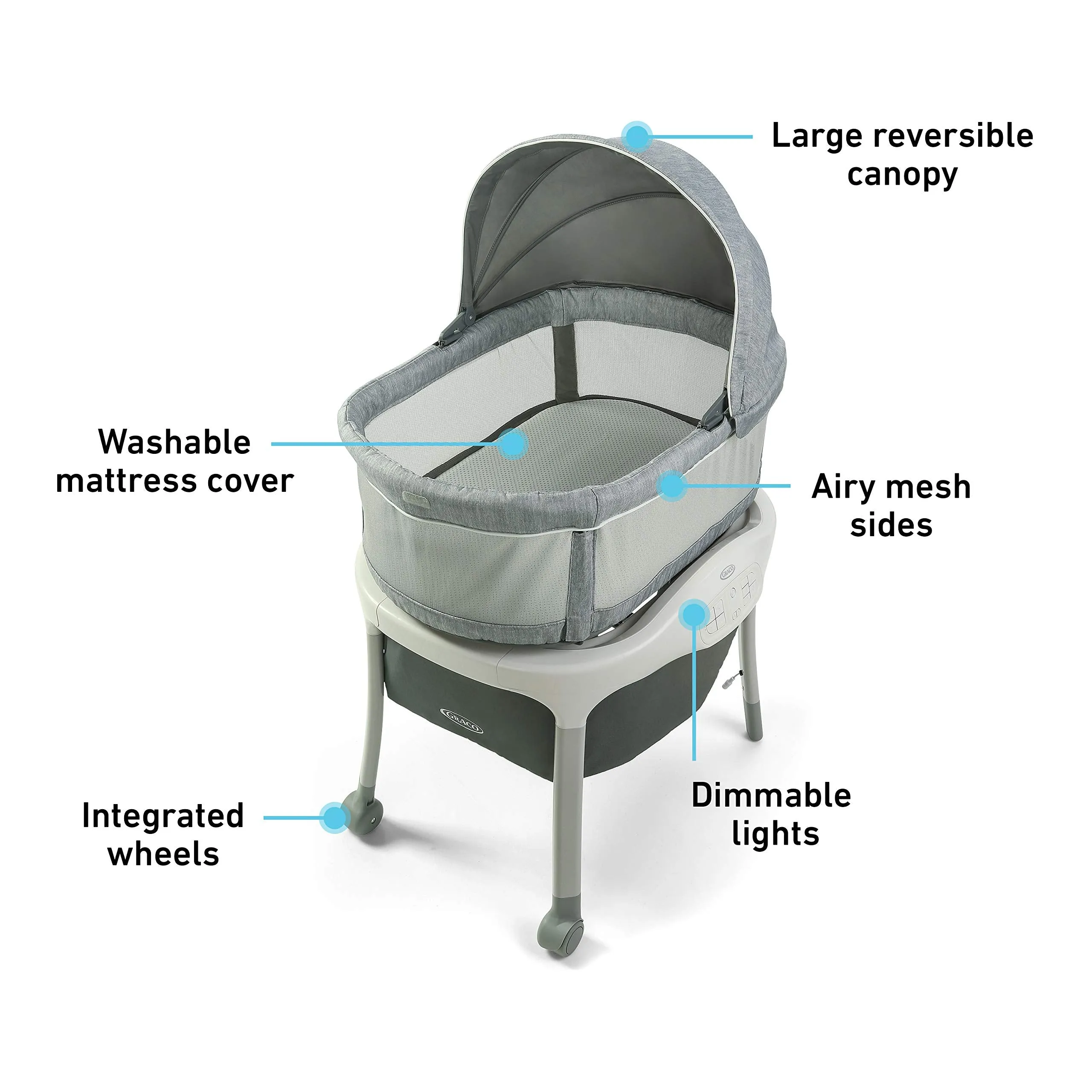 Graco Move 'N Soothe Bassinet