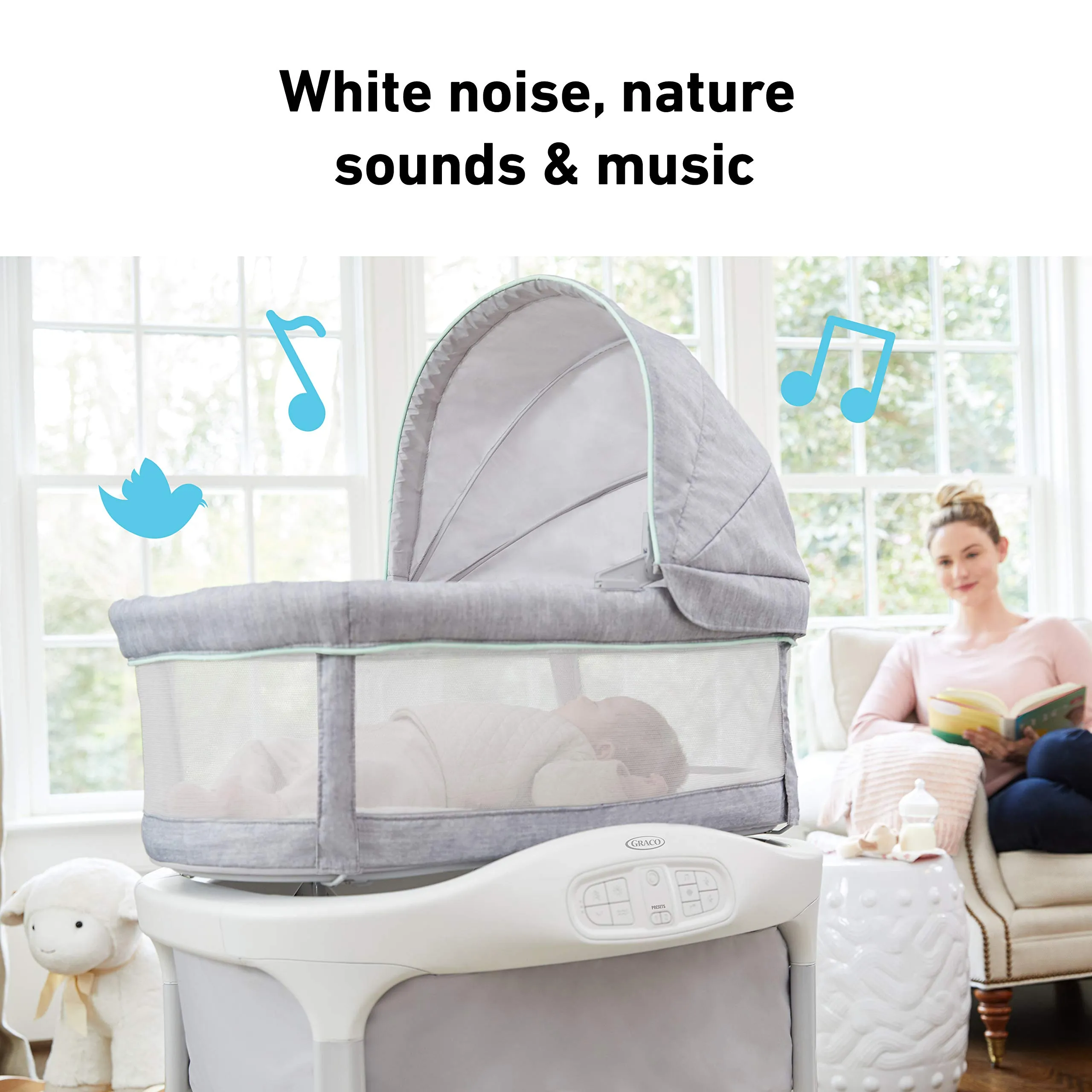 Graco Move 'N Soothe Bassinet