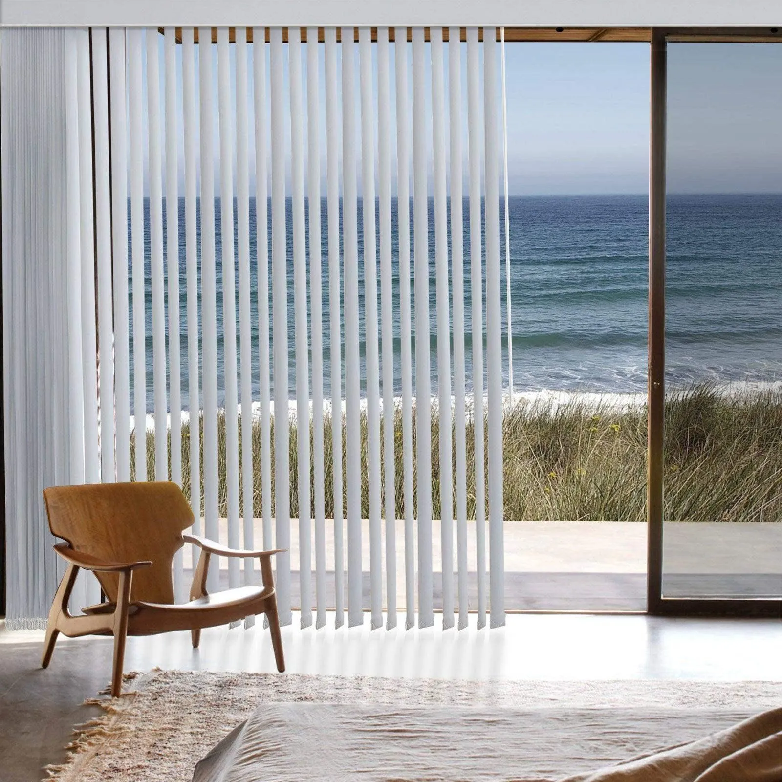 Graywind Manual Vertical Blinds | Blackout Series | Customizable