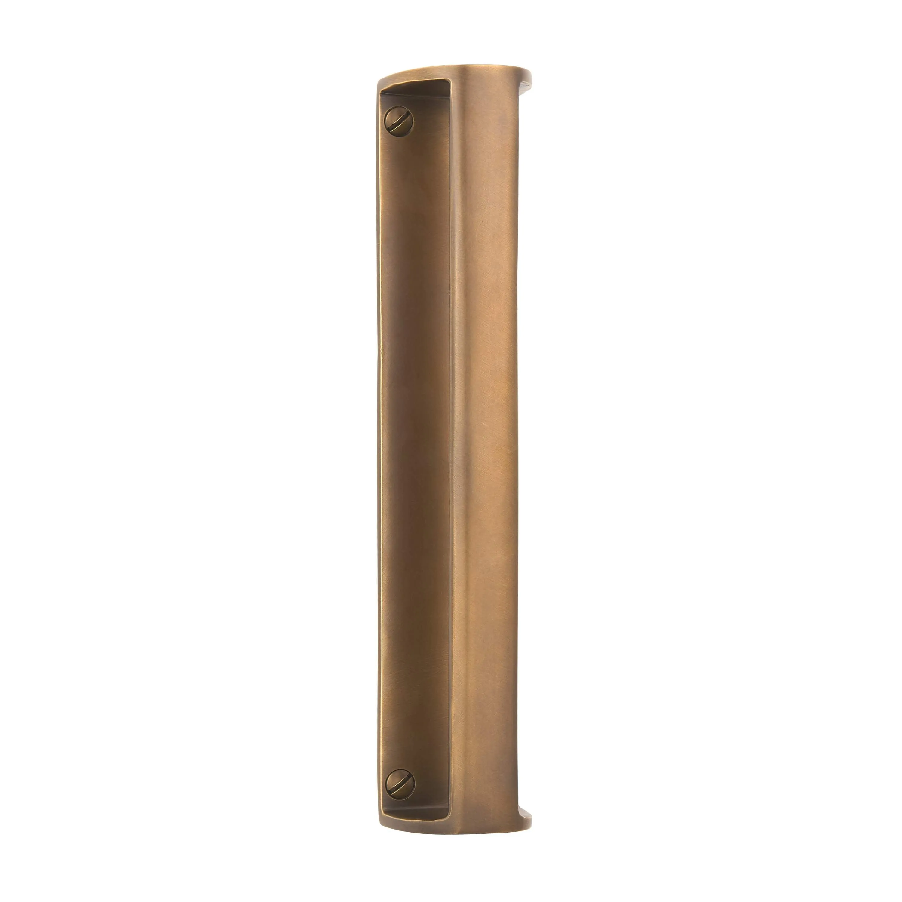 H.07.02 Large Arts & Craft Handle With Full Width Backplate Suitable for Drawers and Doors