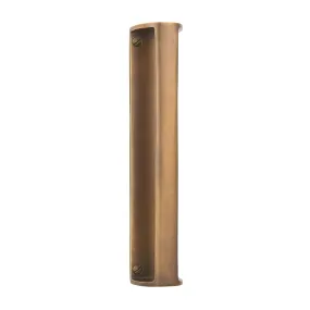 H.07.02 Large Arts & Craft Handle With Full Width Backplate Suitable for Drawers and Doors