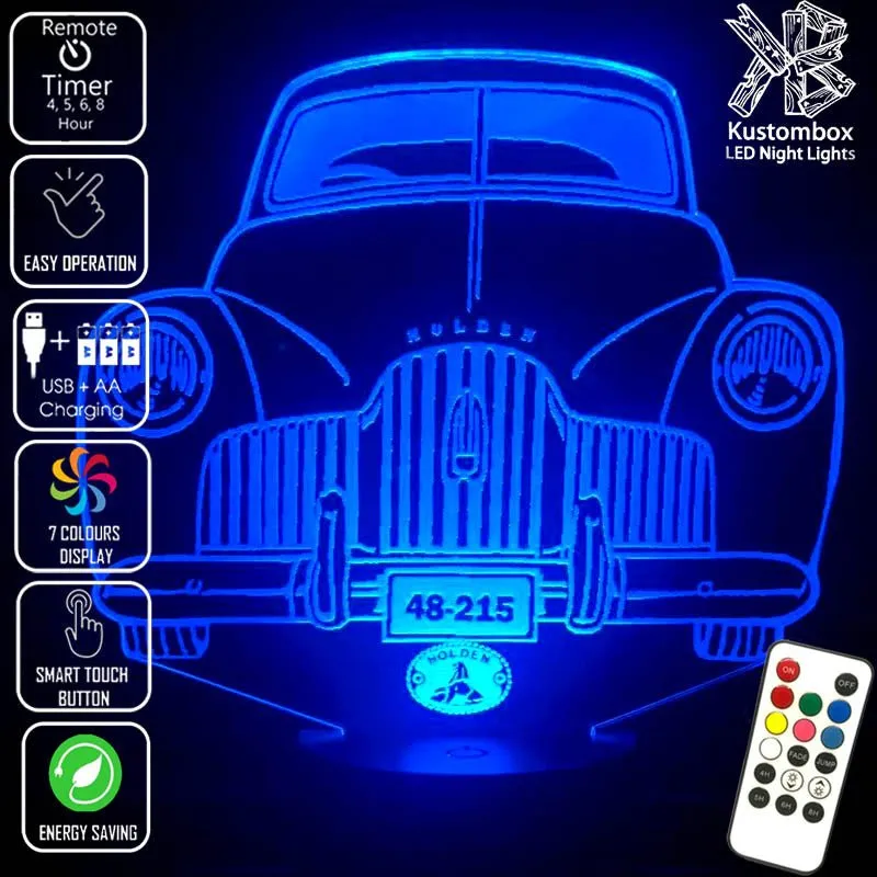 Holden FX Holden 48-215 / 1948 to 1953 3D LED Night Light Mancave
