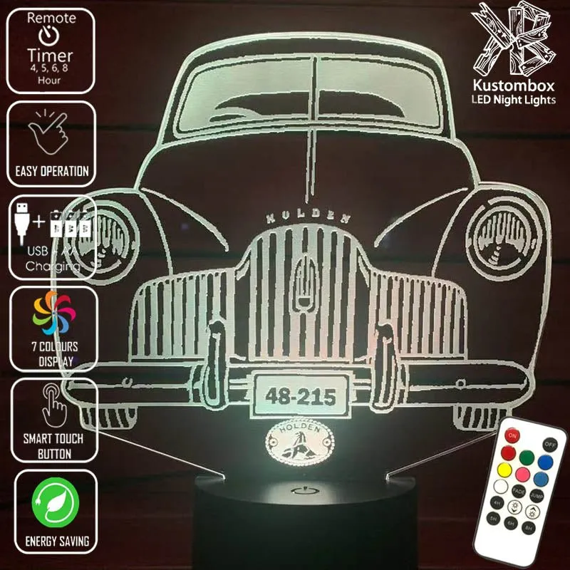 Holden FX Holden 48-215 / 1948 to 1953 3D LED Night Light Mancave