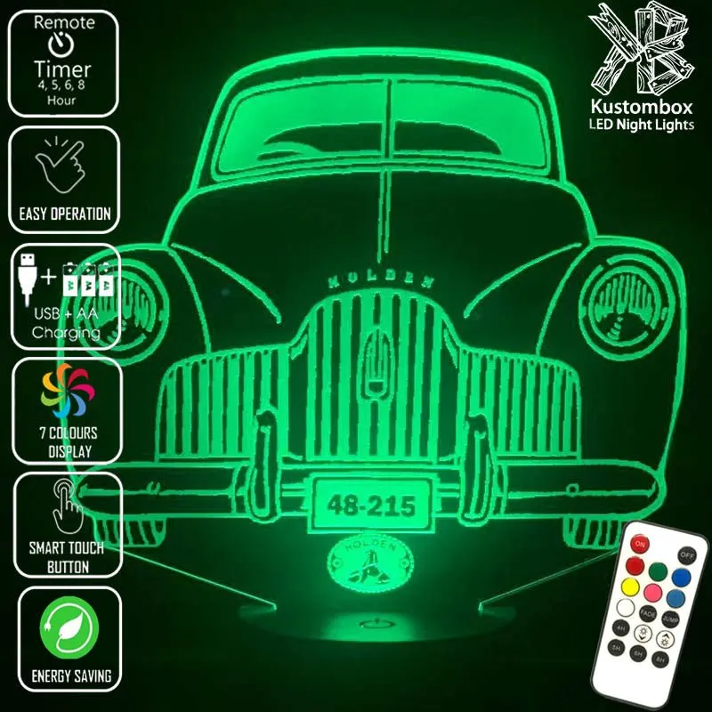 Holden FX Holden 48-215 / 1948 to 1953 3D LED Night Light Mancave