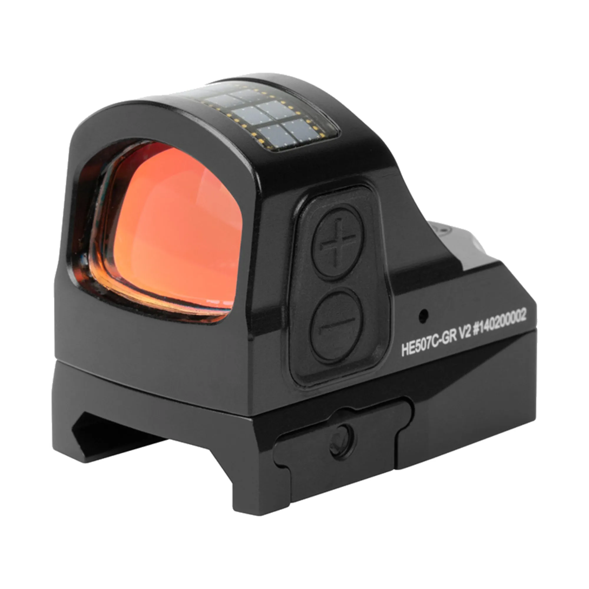 Holosun HE507C-GR V2 Open Reflex Sight Green Multi-Retical 2 MOA Dot and 32 MOA Circle Solar Power Sight