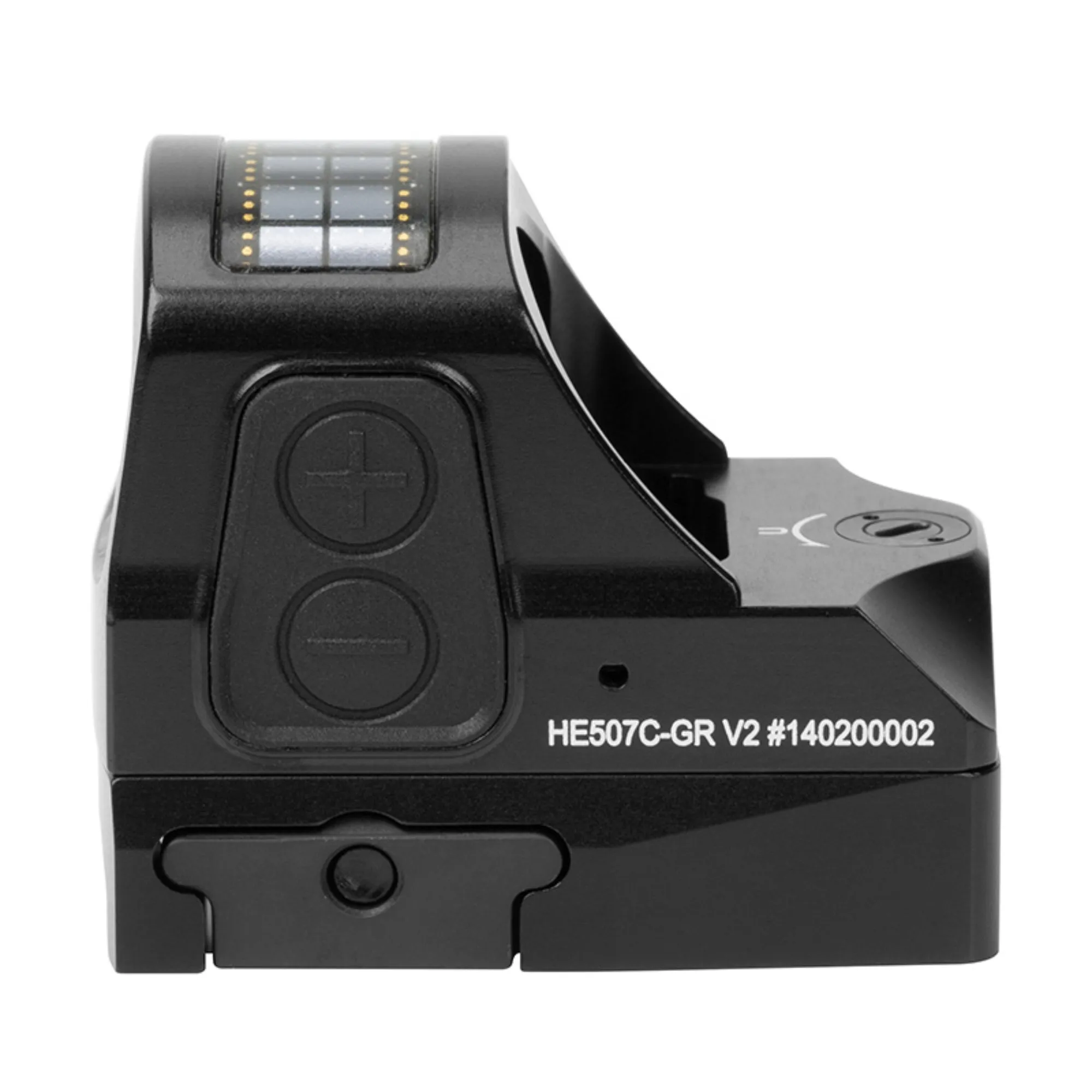 Holosun HE507C-GR V2 Open Reflex Sight Green Multi-Retical 2 MOA Dot and 32 MOA Circle Solar Power Sight