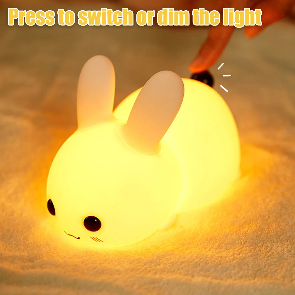 Kawaii Cloud LED Night Light
