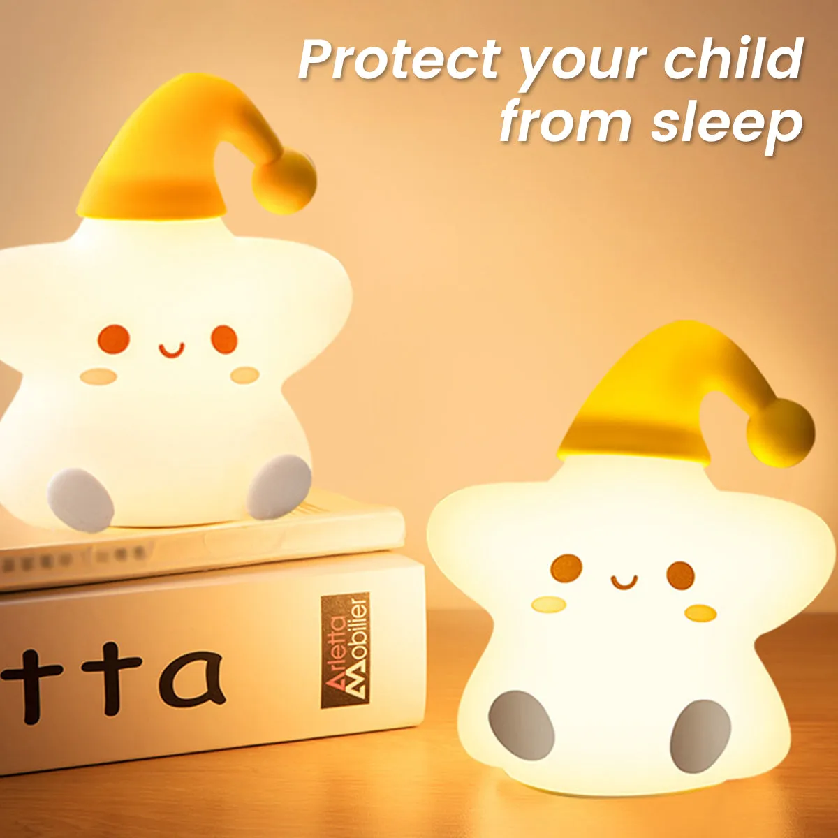 Kawaii Cloud LED Night Light