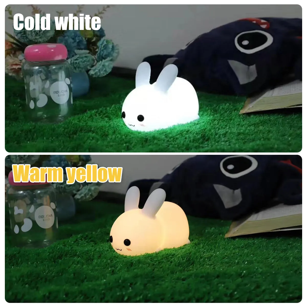 Kawaii Cloud LED Night Light