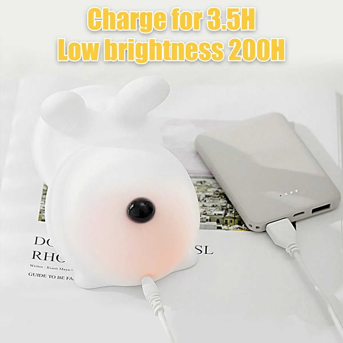 Kawaii Cloud LED Night Light
