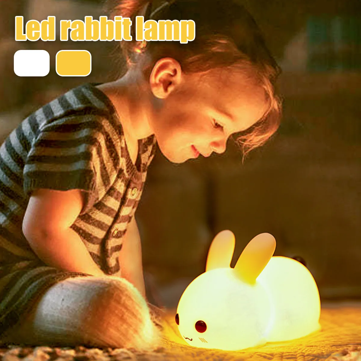 Kawaii Cloud LED Night Light