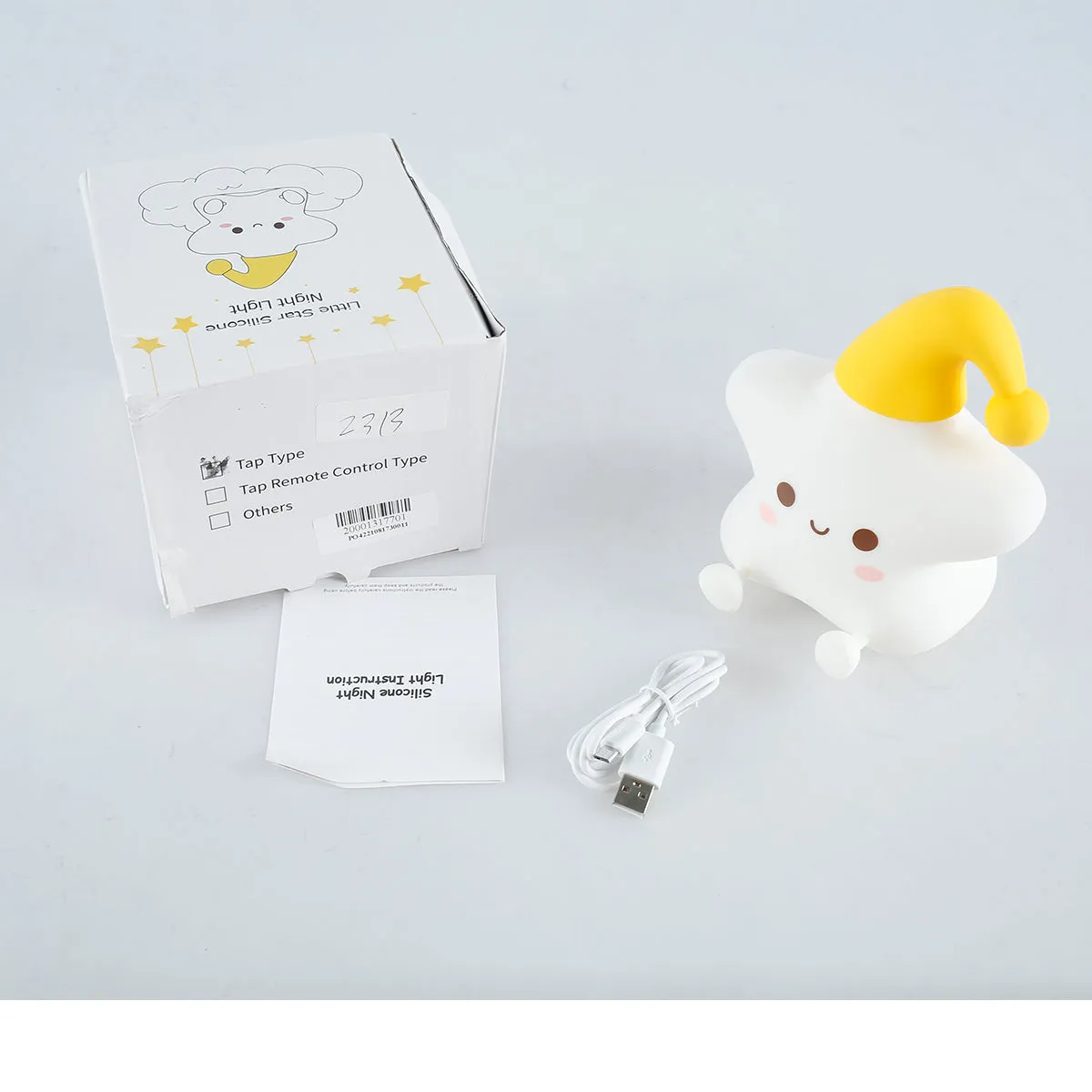Kawaii Cloud LED Night Light