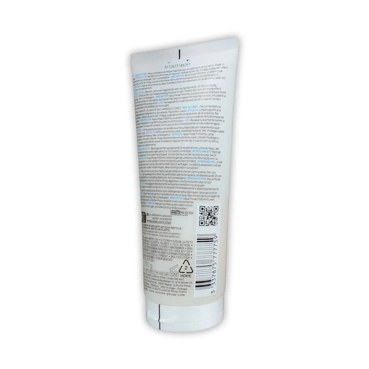 La Roche-Posay Soothing Cleansing Cream 200g