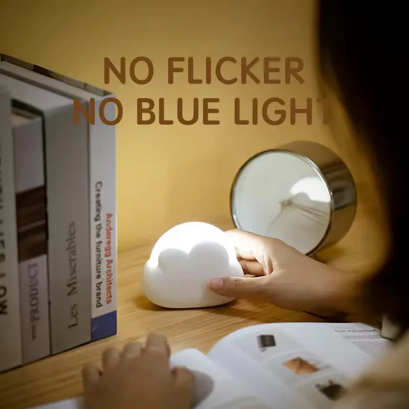 LED Cloud Shape Night Lamp with USB Charging