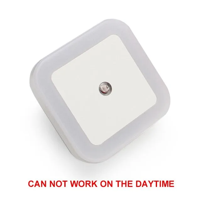 LED Night Light Mini Light, Sensor Control, 110V/220V EU/US Plug Nightlight Lamp
