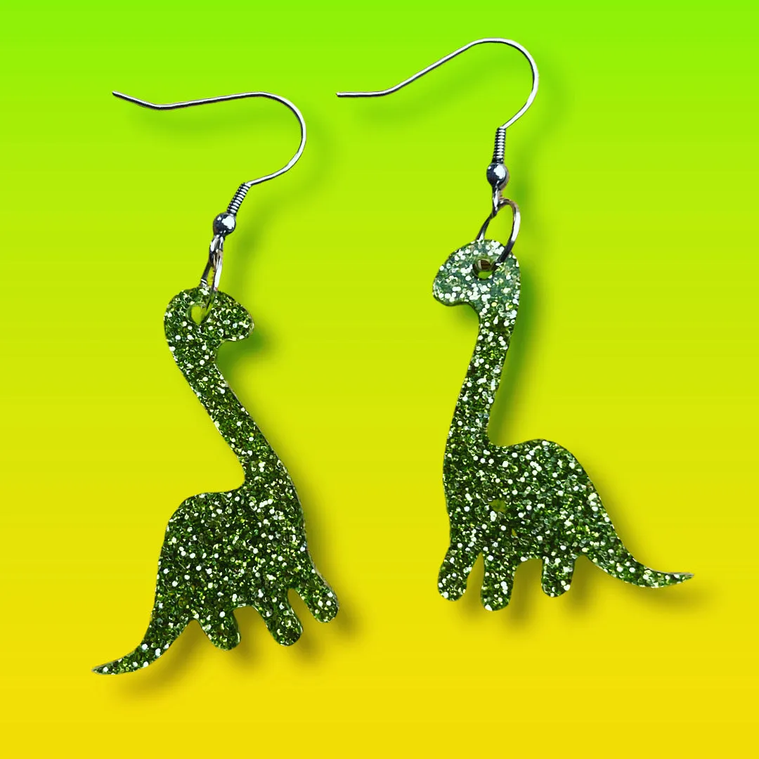 Light Green glitter Dinosaur 🦕