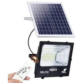 Liper LED Solar Flood Light 50W CW Weatherproof IP65