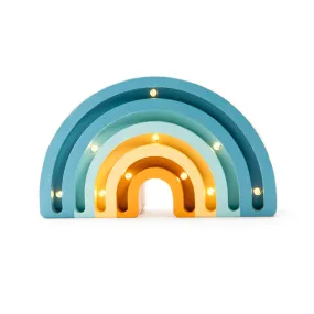 Little Lights Rainbow Mini Lamp - Denim Blue