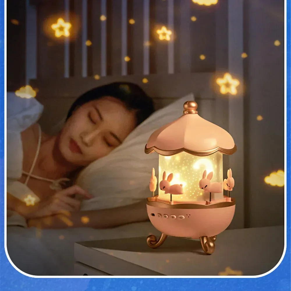 Optimized Title: Enchanting Bunny LED Night Light Projector