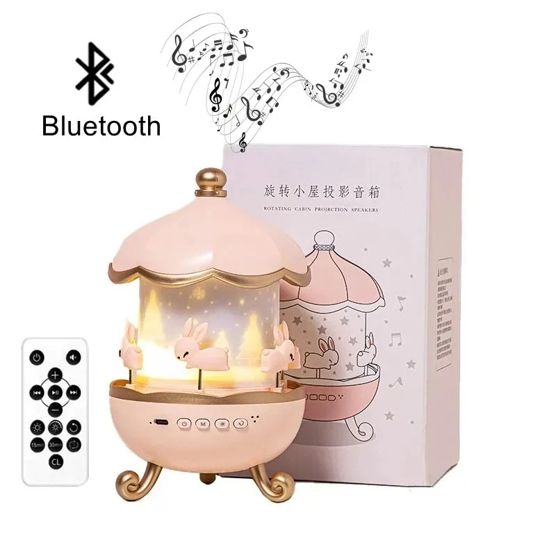 Optimized Title: Enchanting Bunny LED Night Light Projector