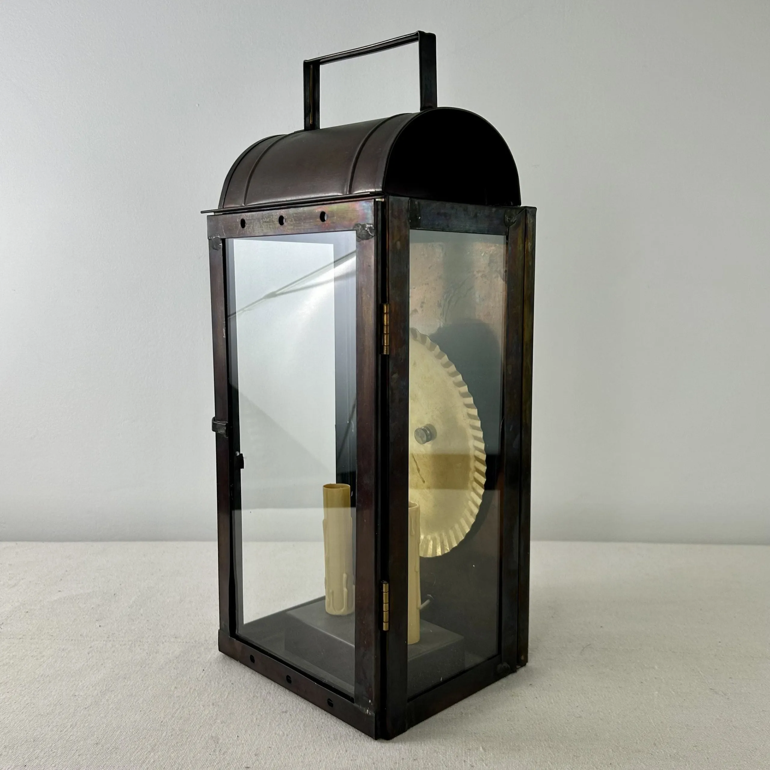 McLean Lighting Works Wall Light, Sconce, Copper, Two Candle Light