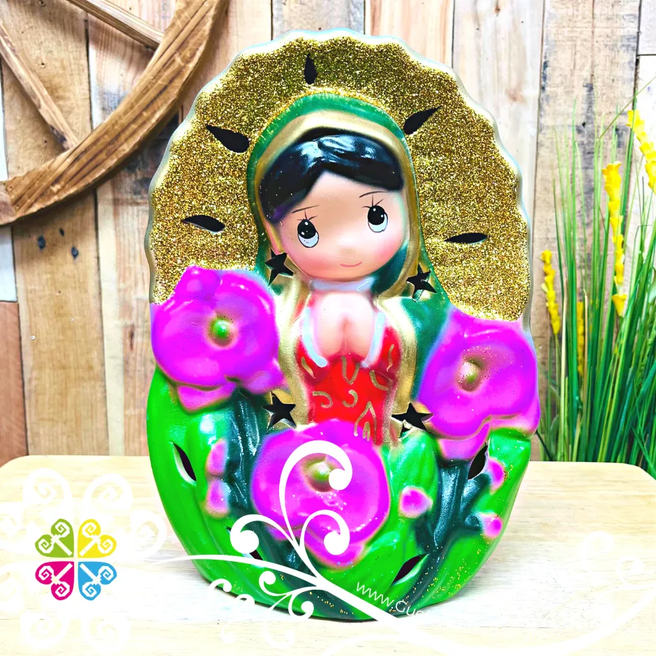 Medium Animated Virgen de Guadalupe - Lamp
