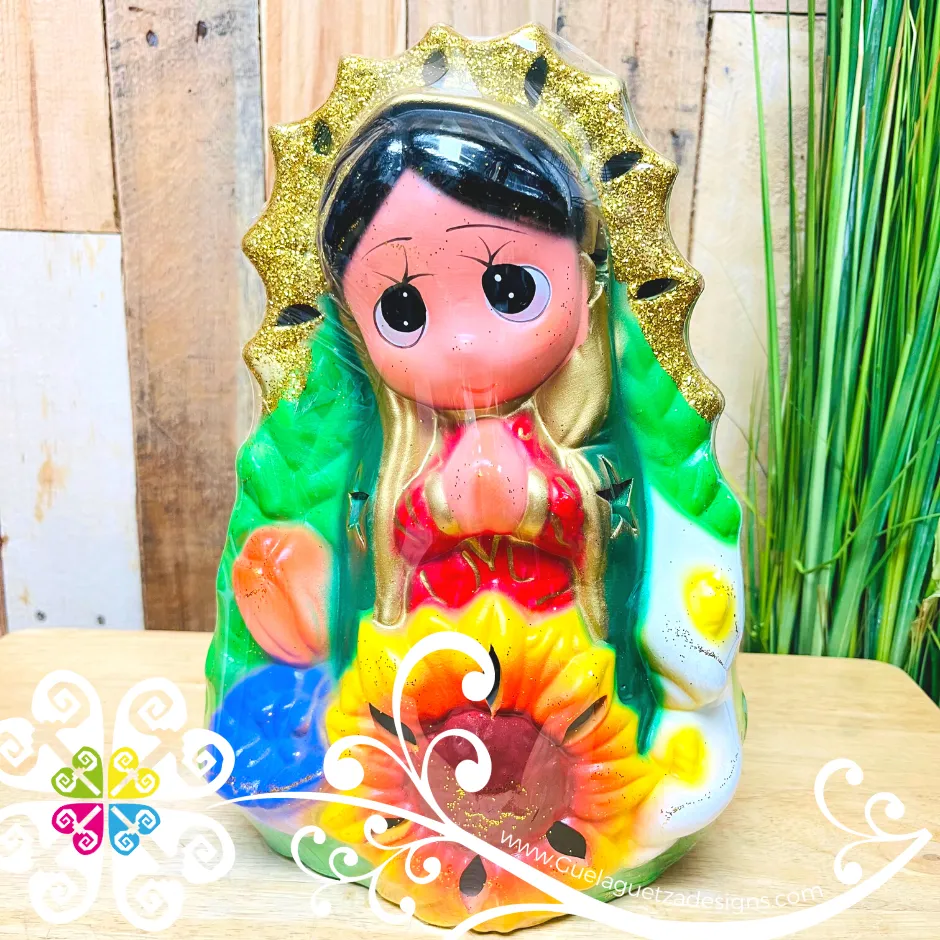 Medium Animated Virgen de Guadalupe - Lamp