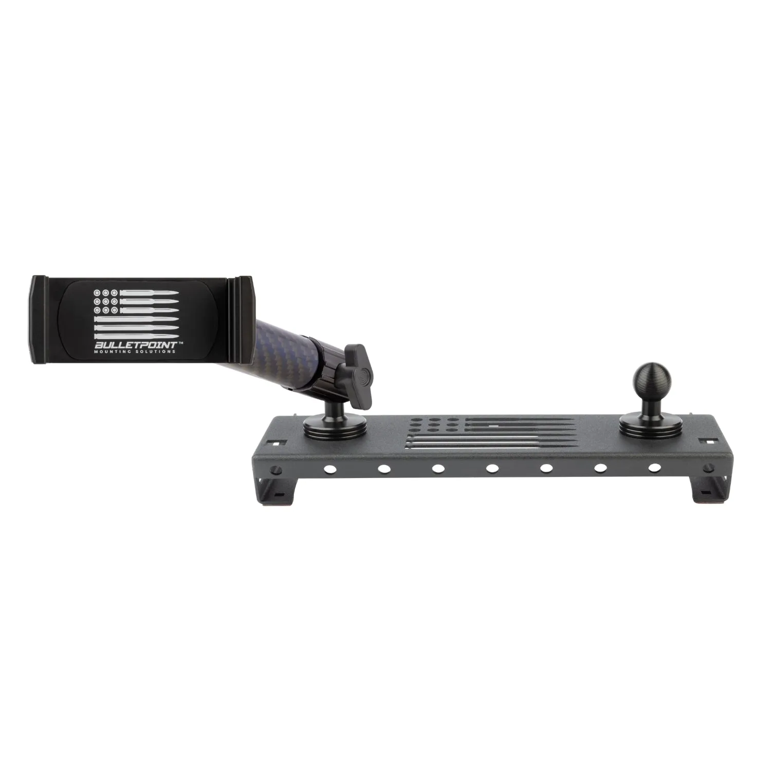 Metal Series Ford F-150 2009-2014 Dual 20mm Ball Dash Phone Mount (12th Generation)