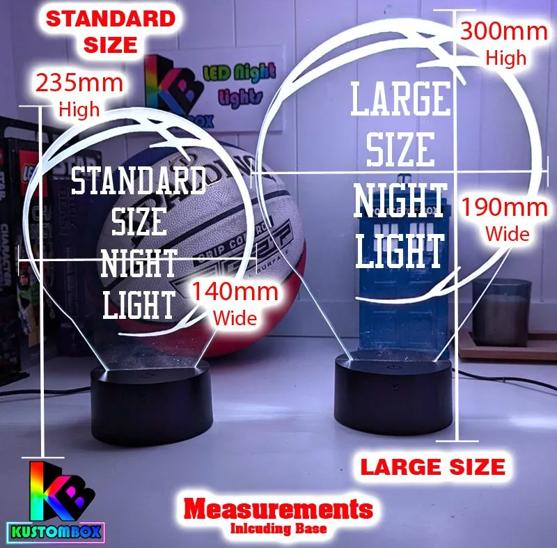 New York Knicks Basketball Team 3d LED Night Light Lamp