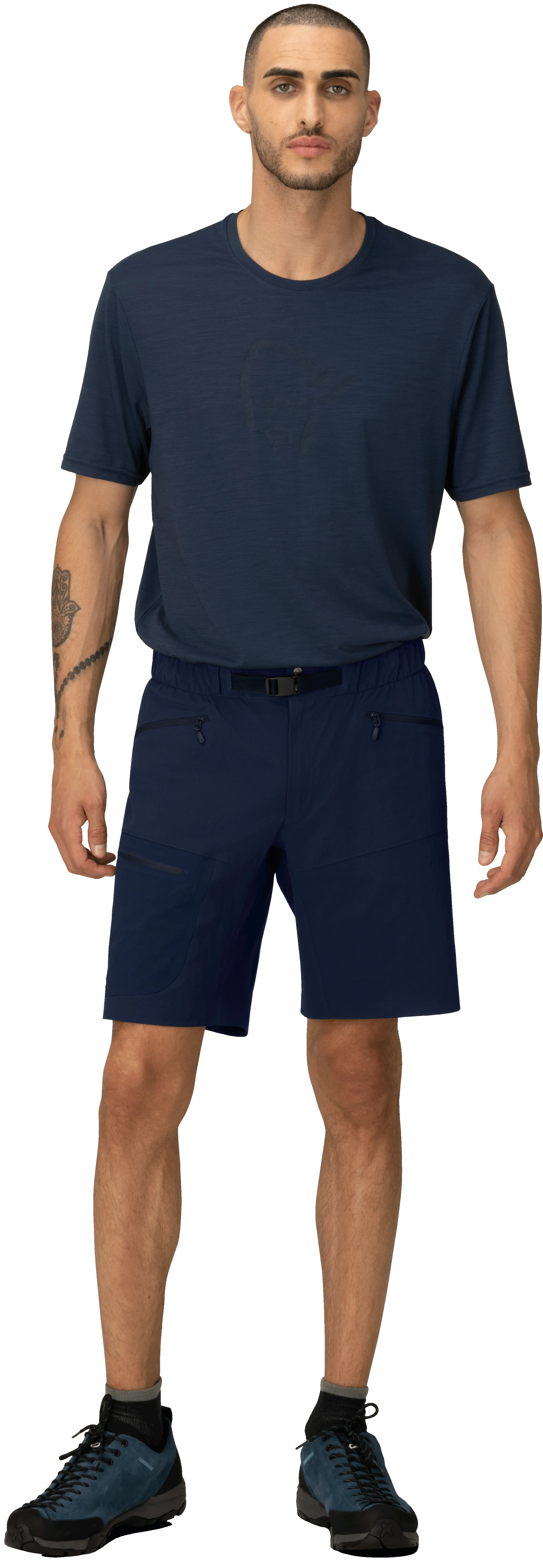 Norrøna Men&#x27;s Falketind Flex1 Light Shorts Indigo Night | Buy Norrøna Men&#x27;s Falketind Flex1 Light Shorts Indigo Night here | Outnorth