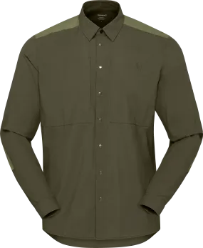 Norrøna Men&#x27;s Femund Light Shirt Olive Night | Buy Norrøna Men&#x27;s Femund Light Shirt Olive Night here | Outnorth