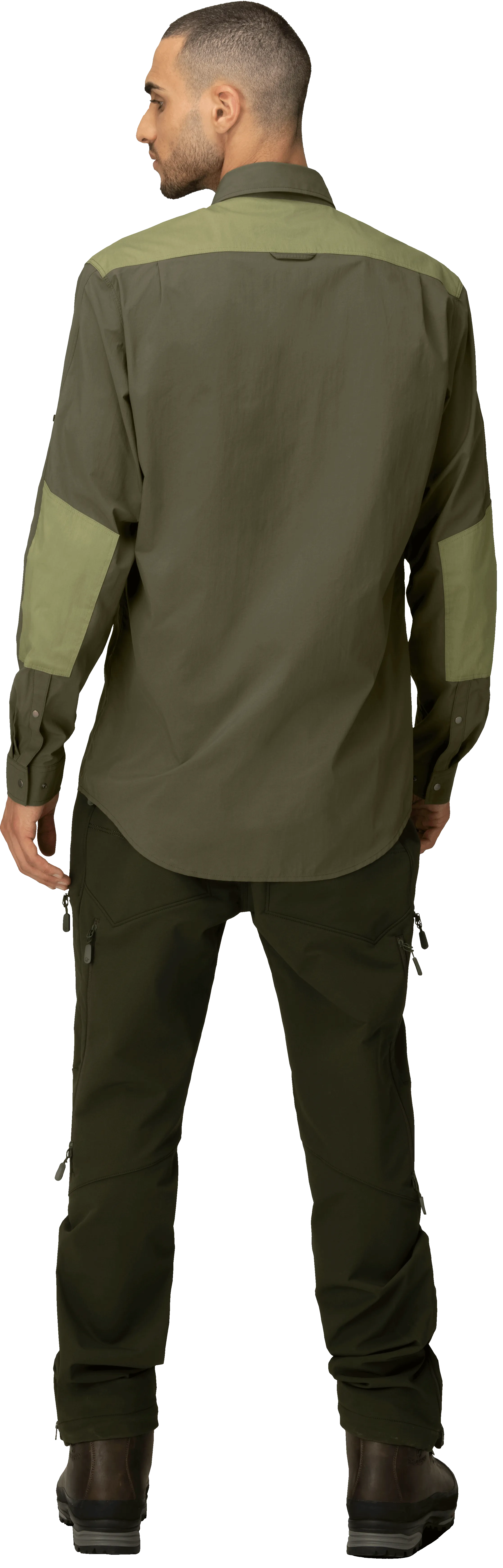 Norrøna Men&#x27;s Femund Light Shirt Olive Night | Buy Norrøna Men&#x27;s Femund Light Shirt Olive Night here | Outnorth