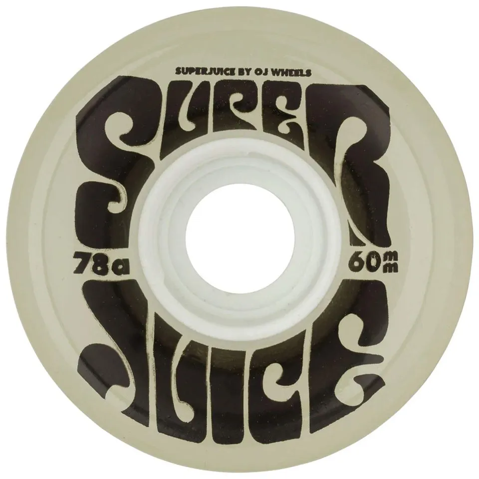 OJ WHEELS SUPER JUICE GLOW IN THE DARK 78A (60MM)