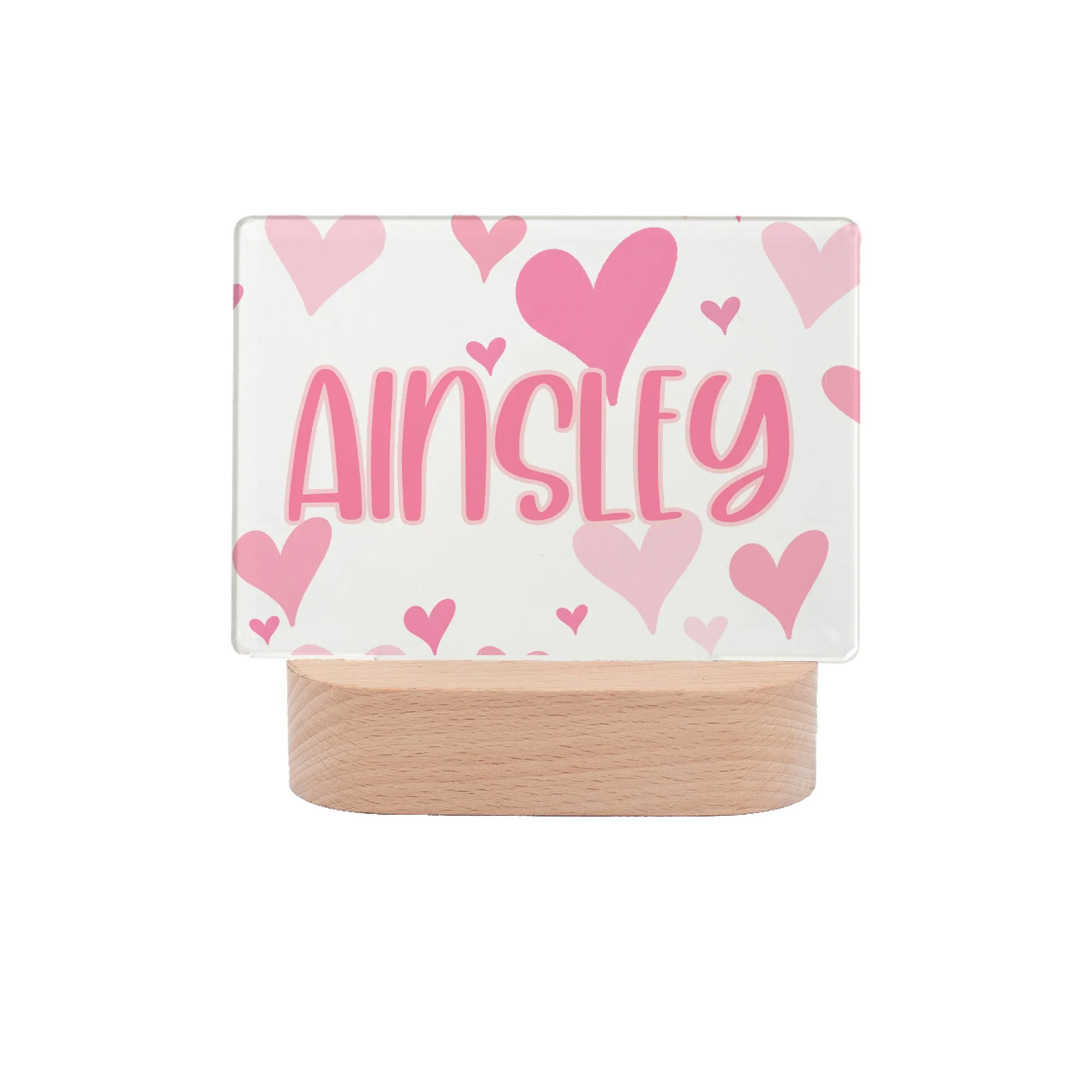 Personalized Night Light - Rectangle