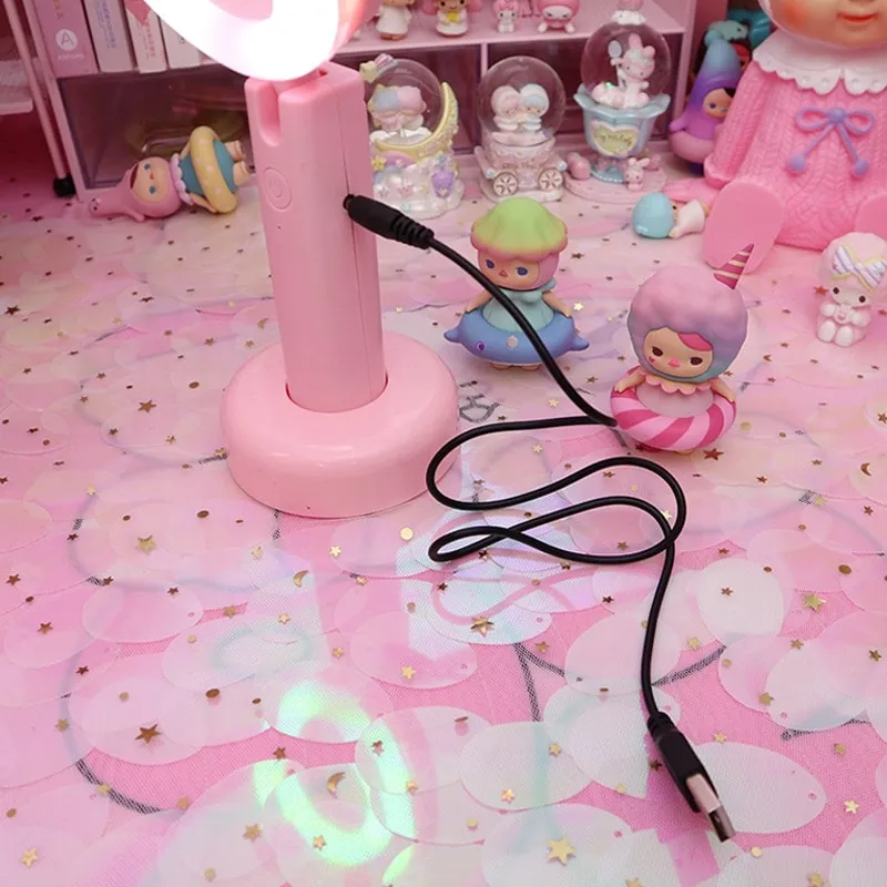 Pink Rabbit Desk Lamp