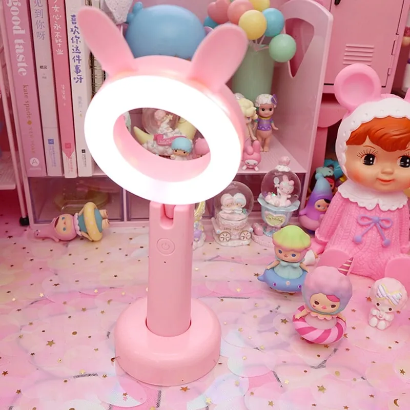 Pink Rabbit Desk Lamp