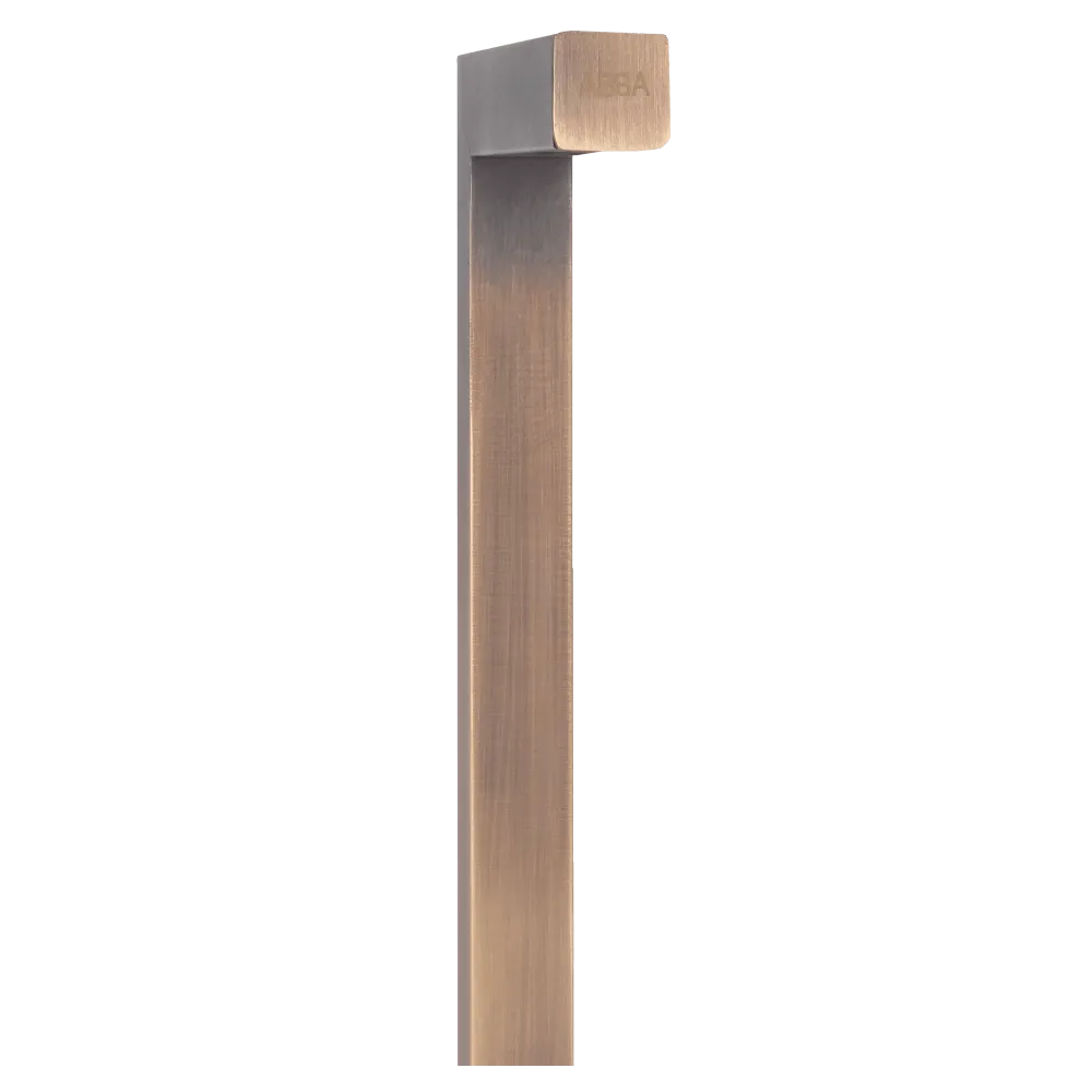 PLB10 LED Brass L-Shaped Low Voltage Landscape Lighting Path Light