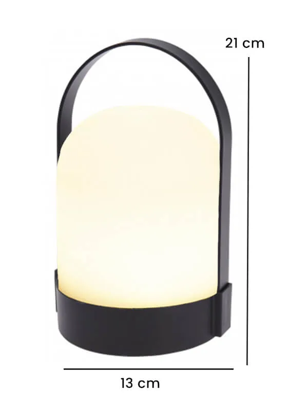 Portable Table Lantern with Touch Dimmable Bright LED for Outdoor