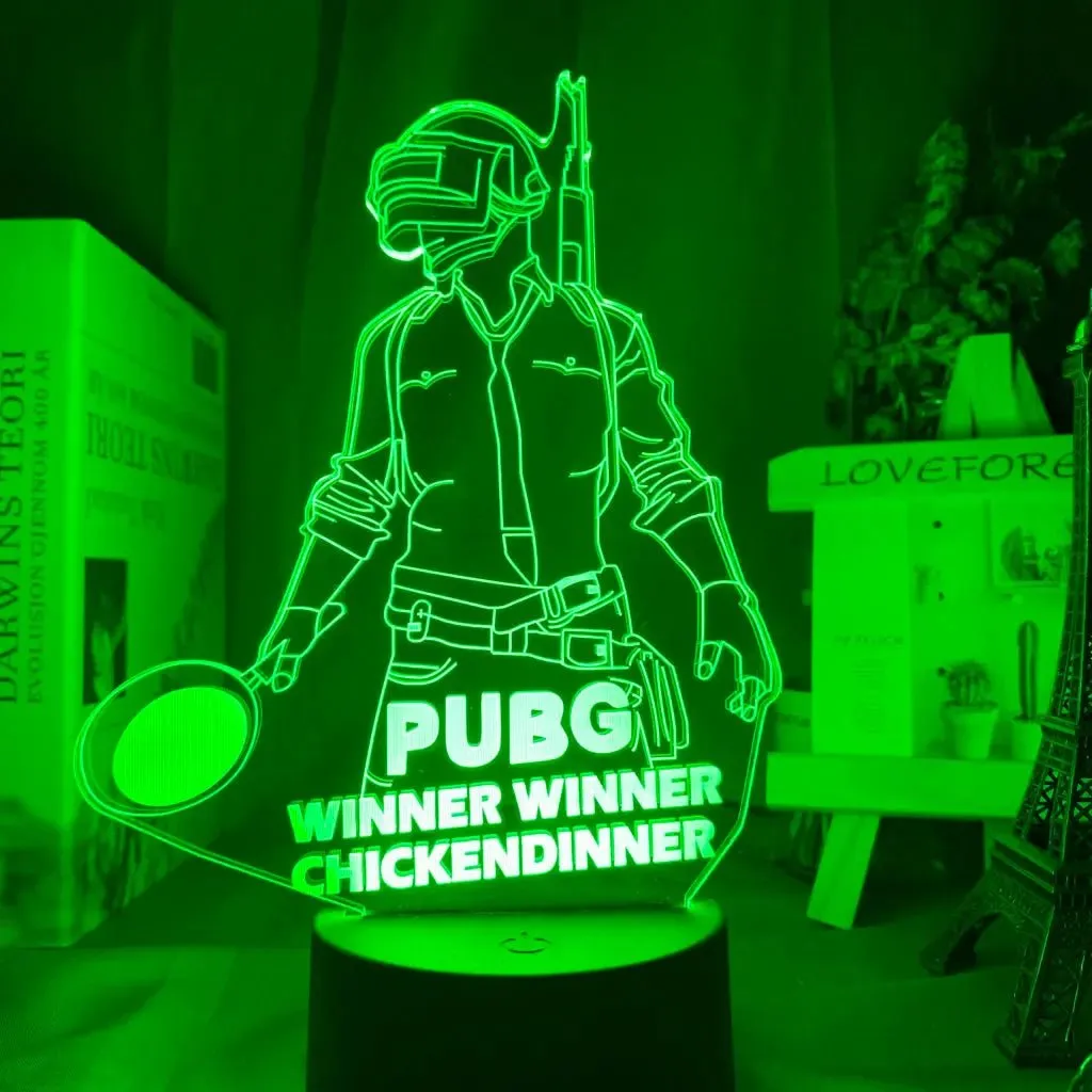 PUBG Winner Winner LED