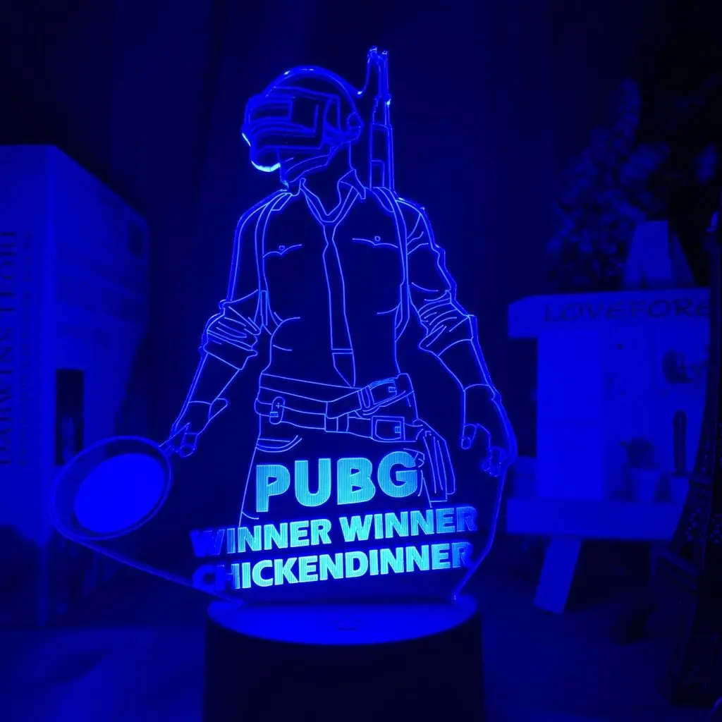 PUBG Winner Winner LED