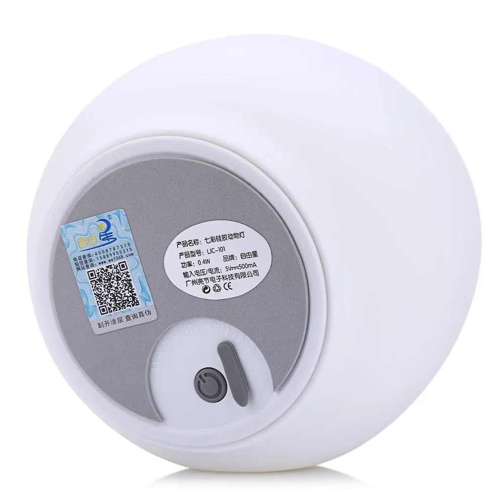 Purrfect Colorful Night Lamp