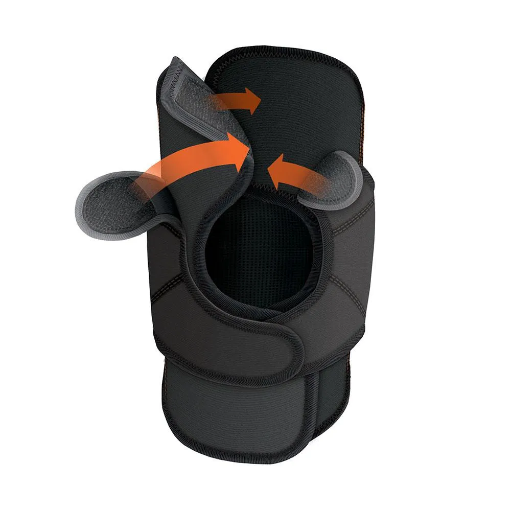 Quick-On™ Knee Support with Versatile Over Wrap System™