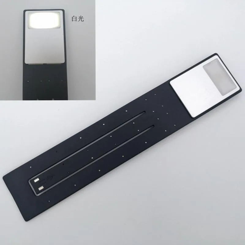 Rechargeable LED Changeable Folding Book Clip Lamp Eye Protection Dimmable USB Reading Night Light