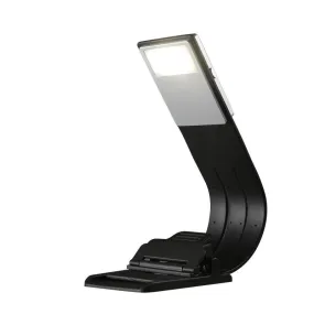 Rechargeable LED Changeable Folding Book Clip Lamp Eye Protection Dimmable USB Reading Night Light