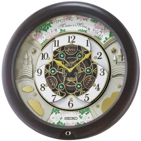 Seiko Cherry Blossom Melodies In Motion Musical Wall Clock QXM391N